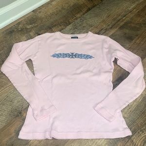 Pink Lightning Clothing long sleeve 💯 cotton top.
